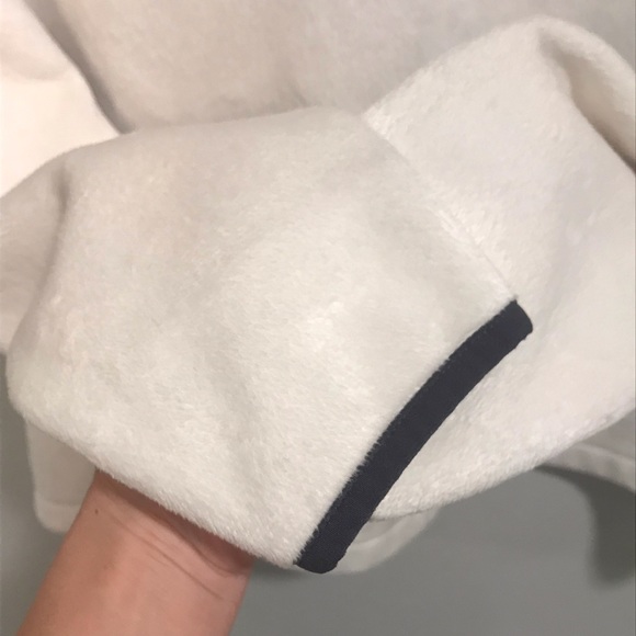 Fila White Fleece Synchilla Jacket XS - Picture 7 of 8